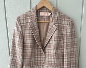 Pendleton Wool Plaid Blazer
