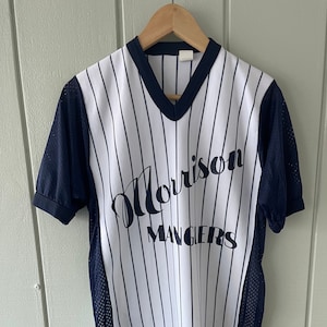 Morrison Manglers #18 Nadelstreifen Jersey