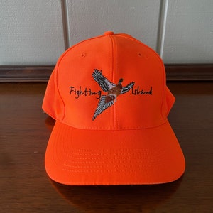 Fighting Island Orange Snapback Hat