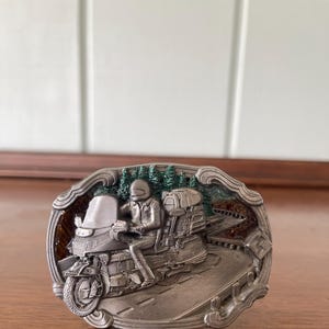 Touring Motorcycle Belt Buckle - Buckles of America BA-263