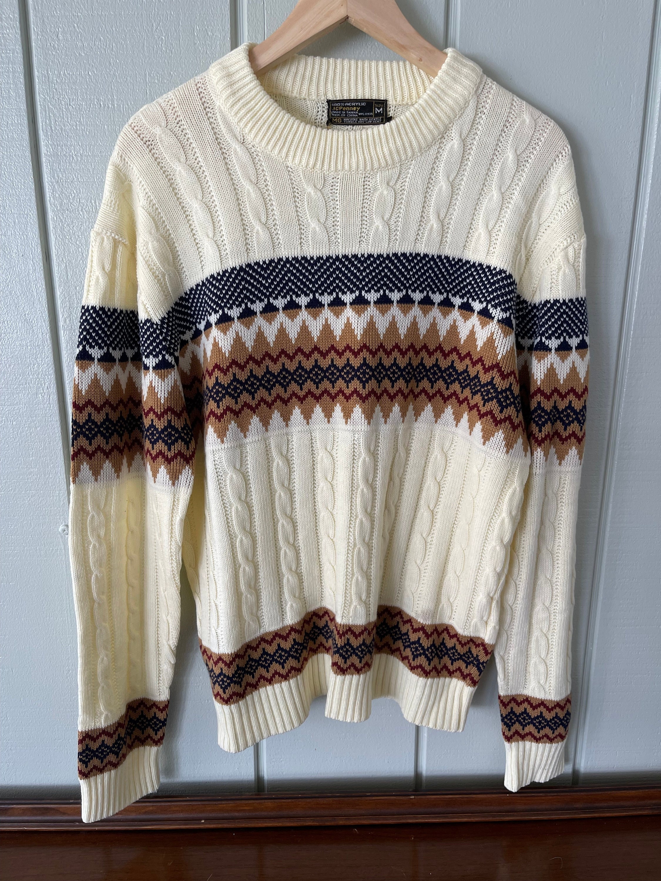 JCペニー ノルディック フェアアイル スキー セーター - Etsy 日本