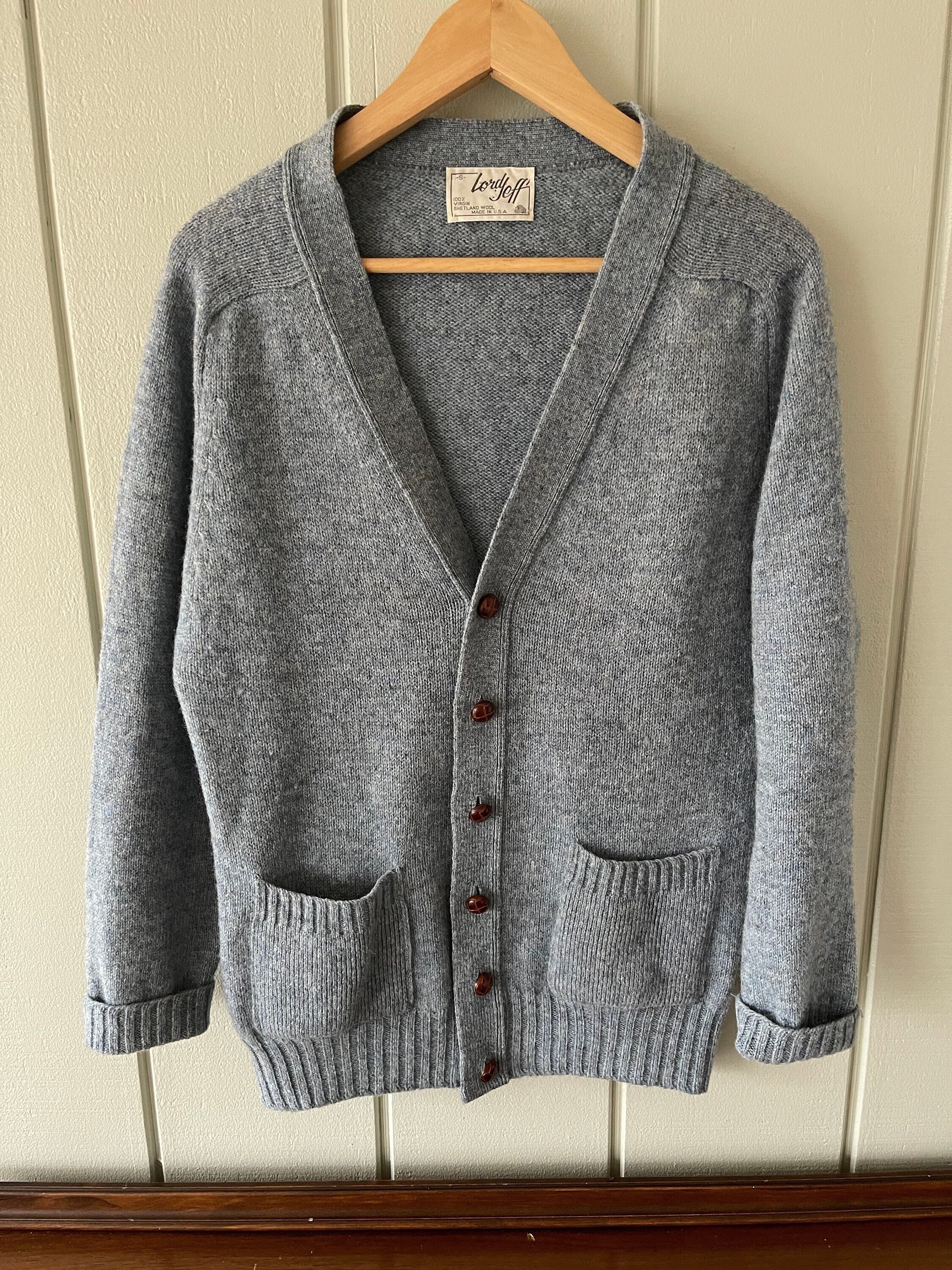Wool Cardigan - Etsy