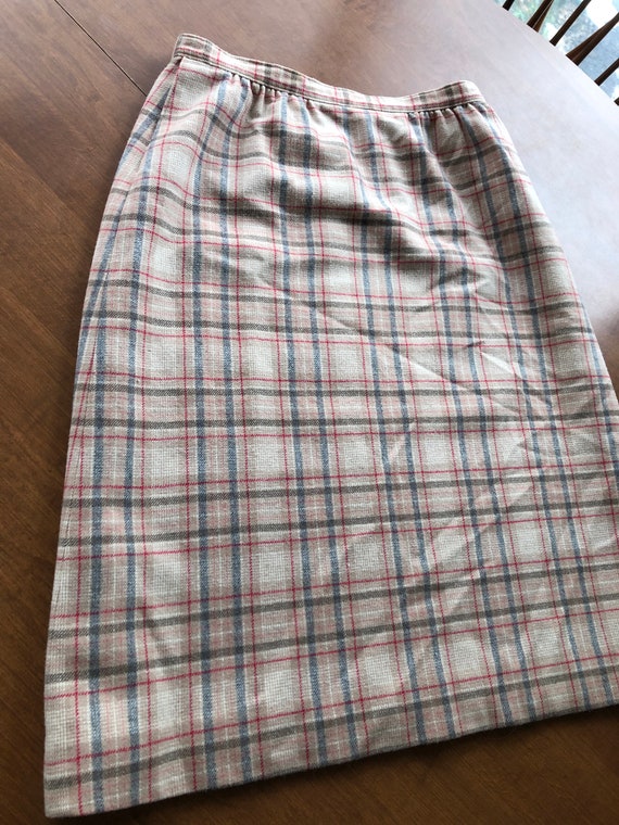 Pendleton 1970's Plaid Skirt - image 5