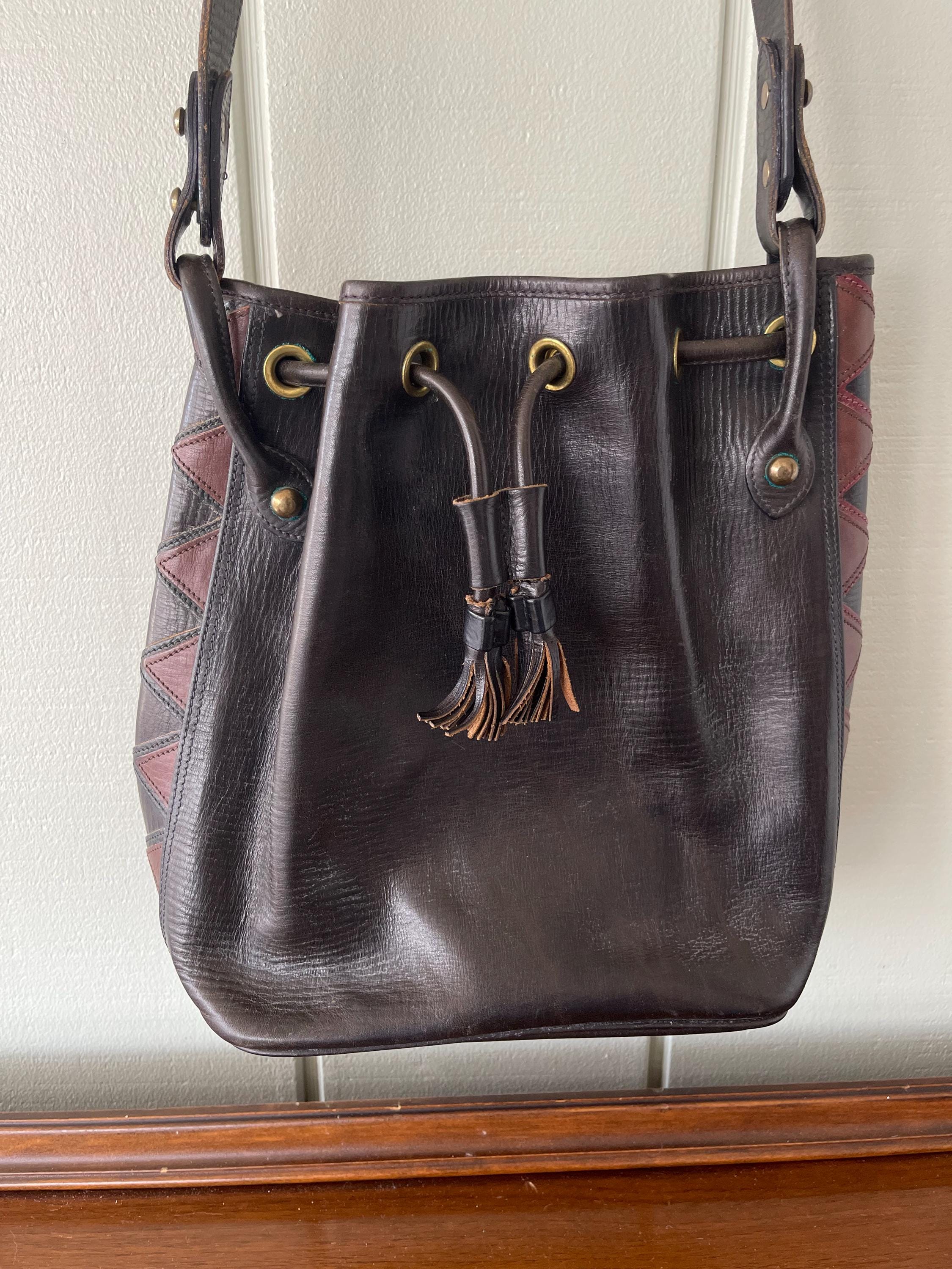 Dooney Bourke Drawstring Bucket Bag - Etsy