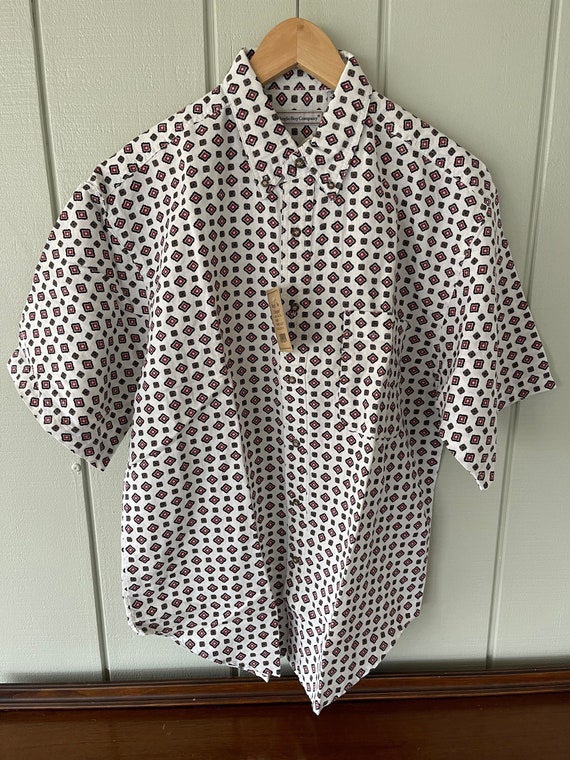 Bugle Boy Company Geo Pattern Shirt (NWT)