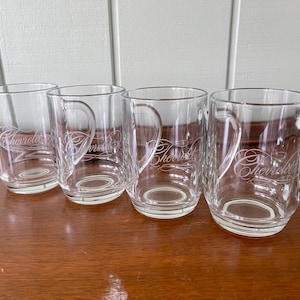 Chevrolet Etched Logo Glass Mugs - Set of Four