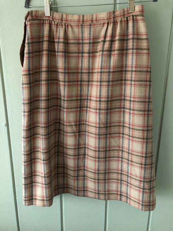 Pendleton 1970's Plaid Skirt - image 2