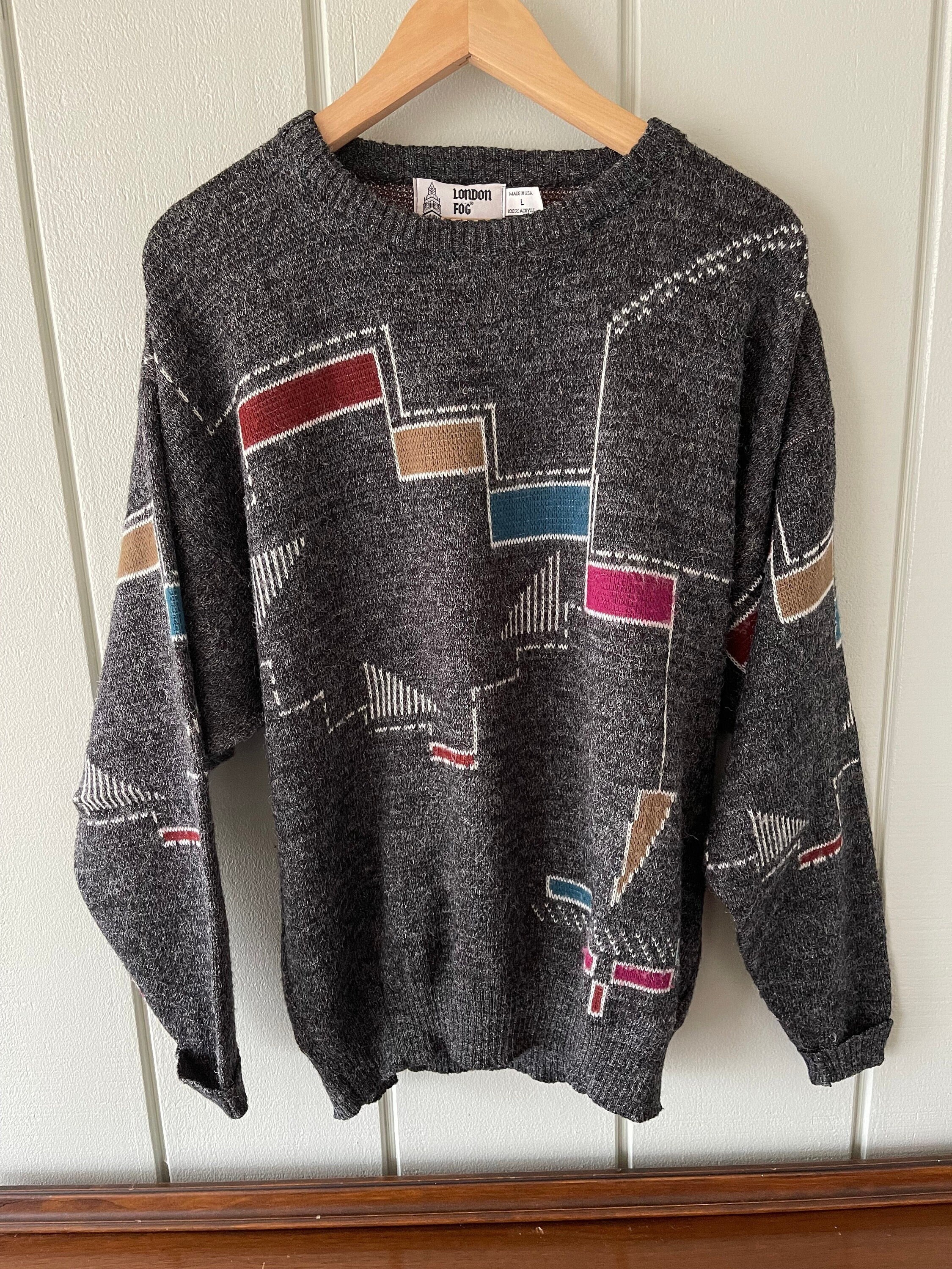 London Fog Sweater - Etsy
