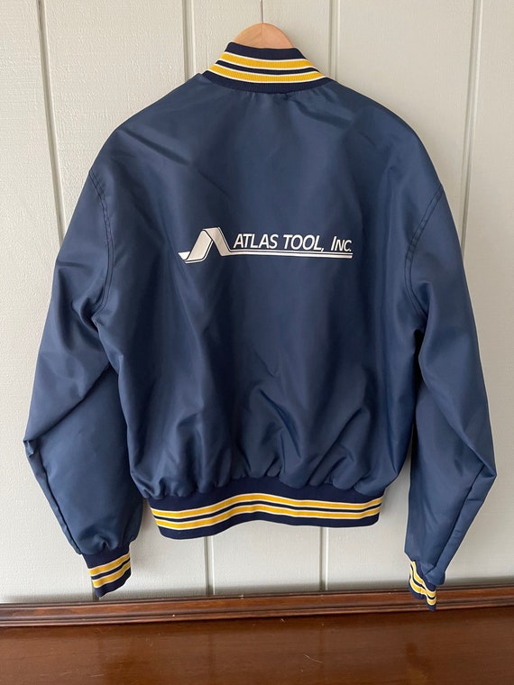 Atlas Tool Supply Blue Windbreaker Jacket