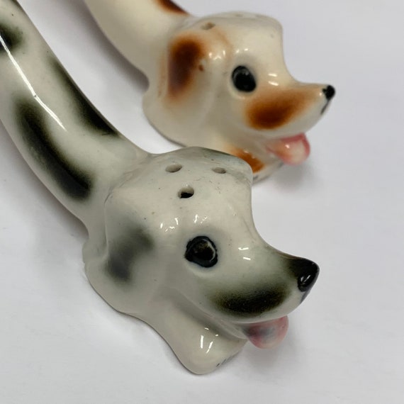 Dining & Serving Anthropomorphic Dogs Puppies Long Salt and Pepper