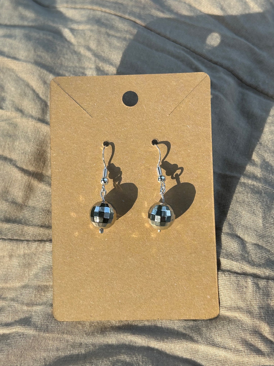 Disco Ball Earrings ABBA Inspired Earrings 80s Disco Jewelry Gifts for Her Funky Earrings