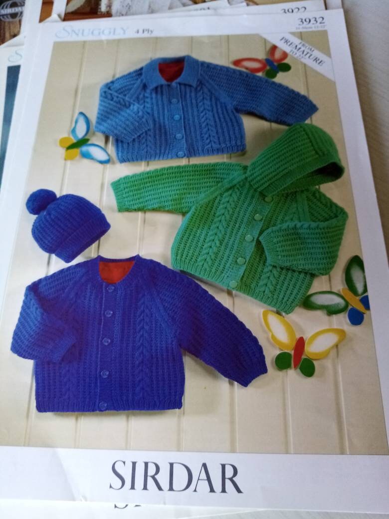 Bundle of 27 Sirdar knitting patterns for baby Etsy