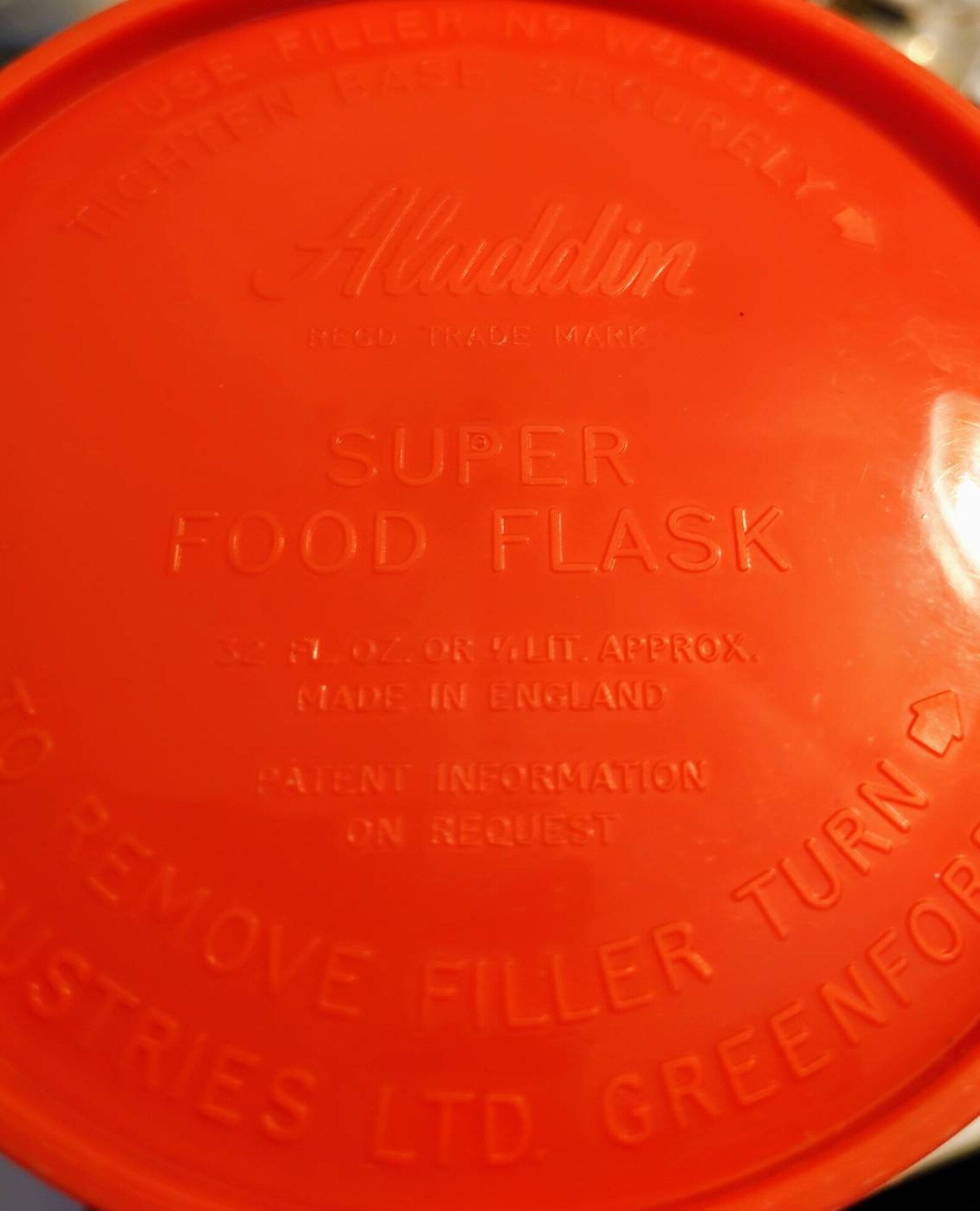 New Old Stock Vintage Aladdin Super Food Flasks. Made in Etsy UK