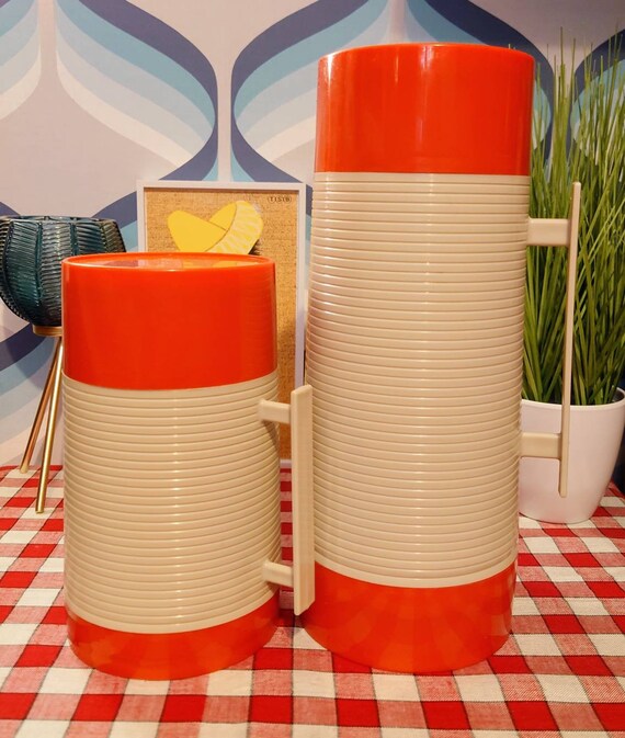 New Old Stock Vintage Aladdin Super Food Flasks. Made in Etsy UK