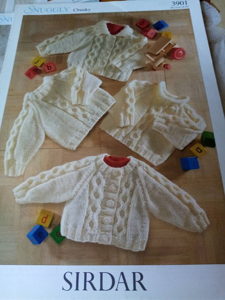 Bundle of 27 Sirdar knitting patterns for baby Etsy