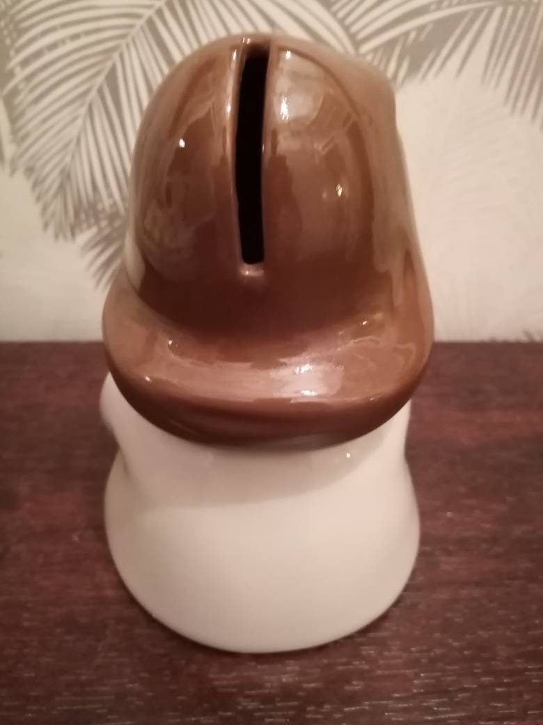 Vintage Lyons Tetley Tea ceramic money box The Gaffer 1st Etsy