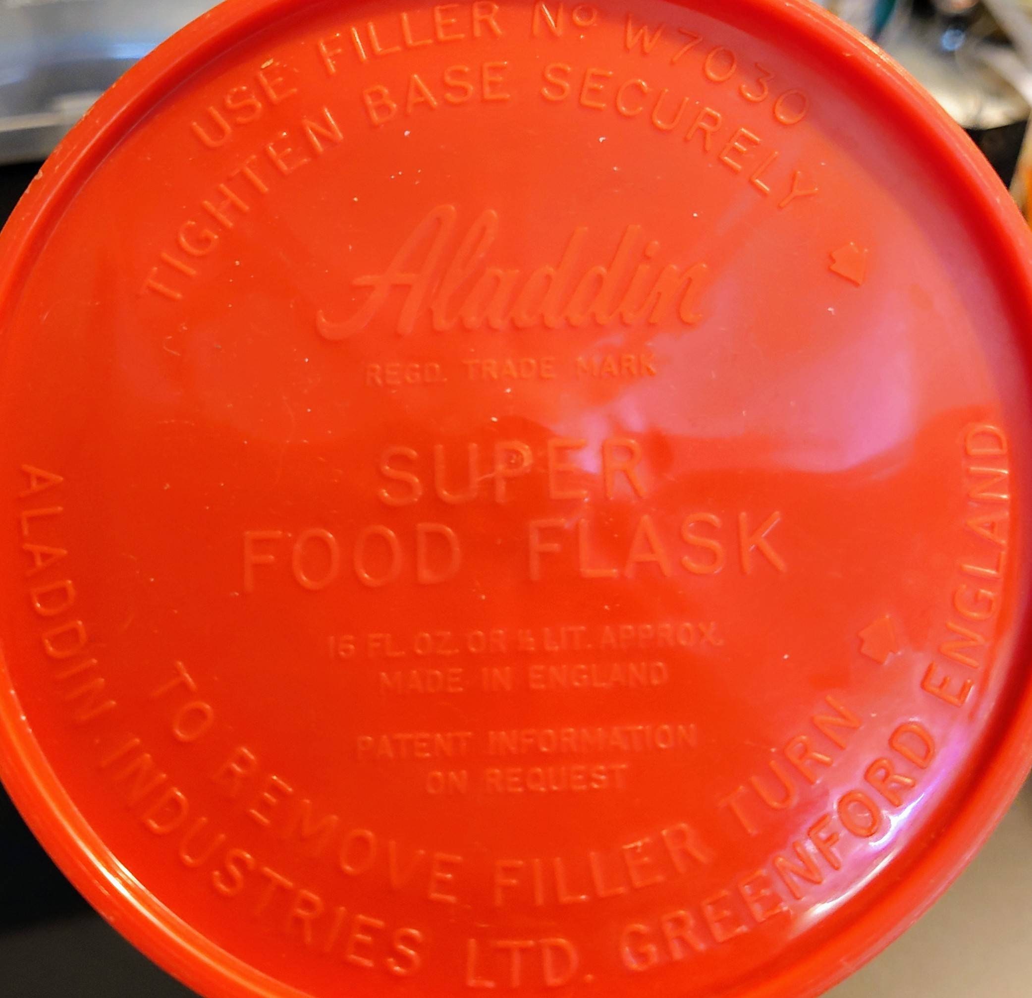 New Old Stock Vintage Aladdin Super Food Flasks. Made in Etsy UK