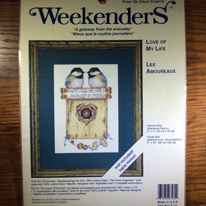 Love of My Life - Weekenders - Counted Cross Stitch Kit