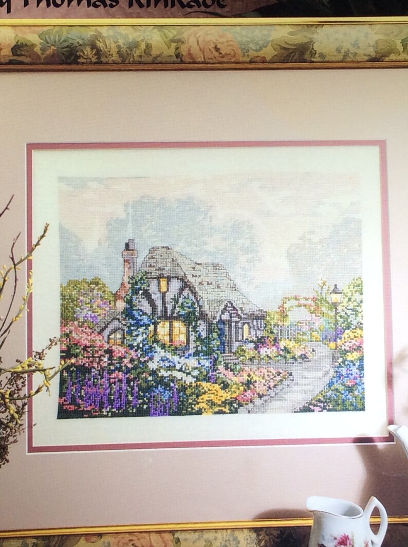 Chandler's Cottage Thomas Kinkade Cross Stitch Pattern Etsy