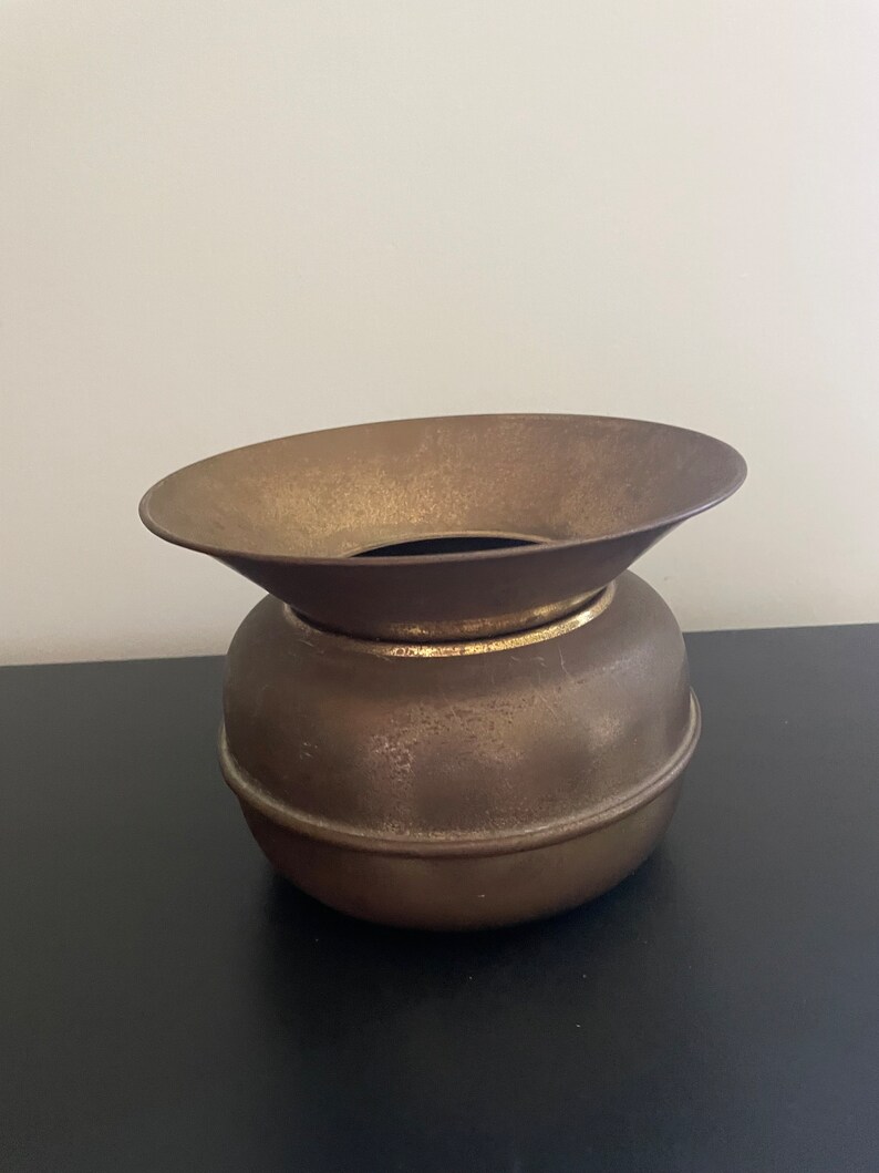 Vintage Brass Spittoon - Etsy