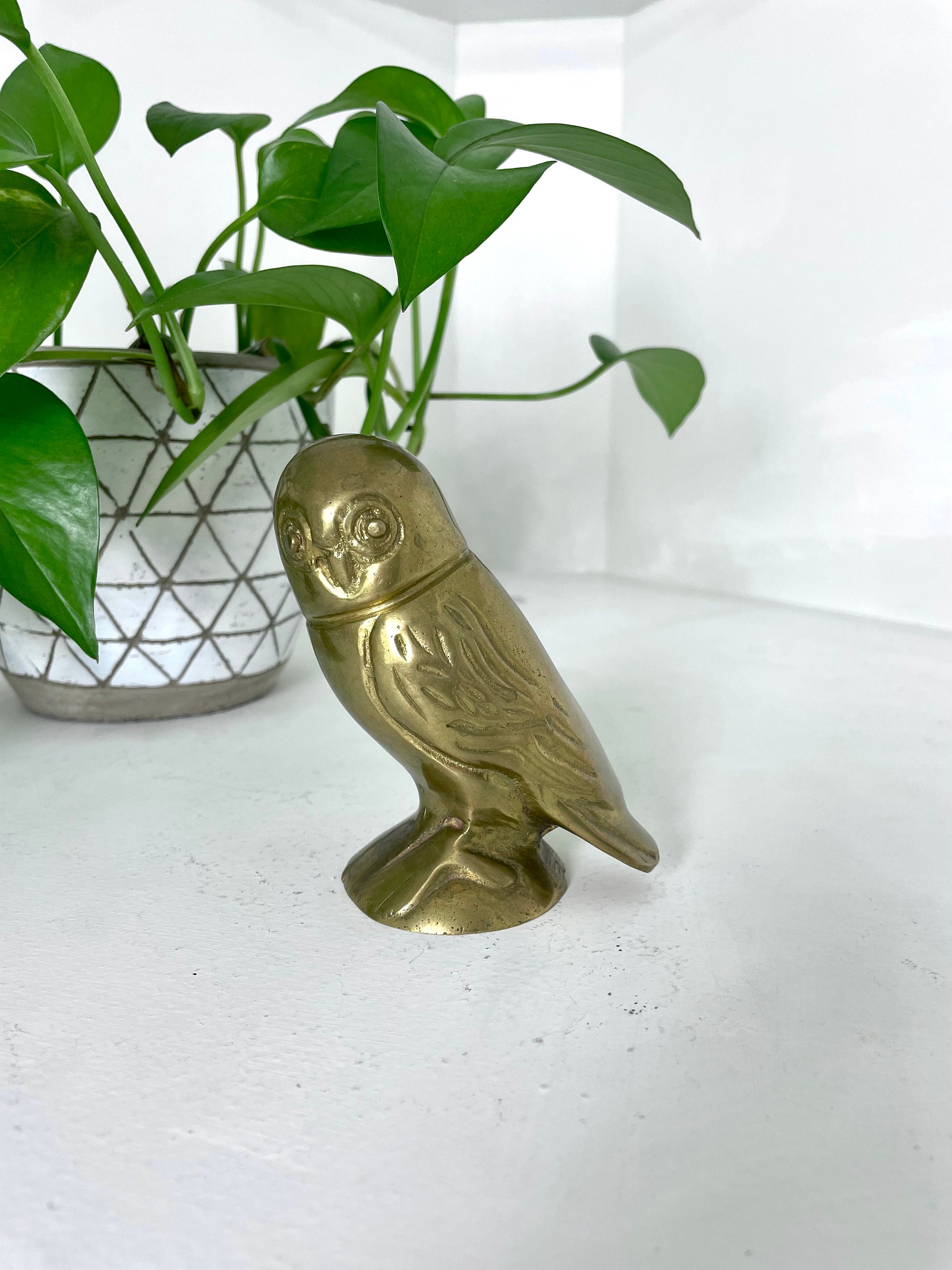 Vintage Brass Animal Figurines Etsy