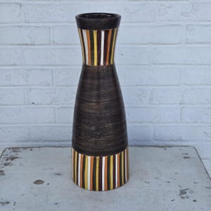 Vintage Italian Pottery, Bitossi Handmade Vase