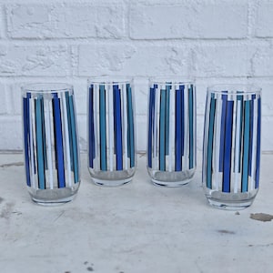 Vintage Water Glasses, set of 4