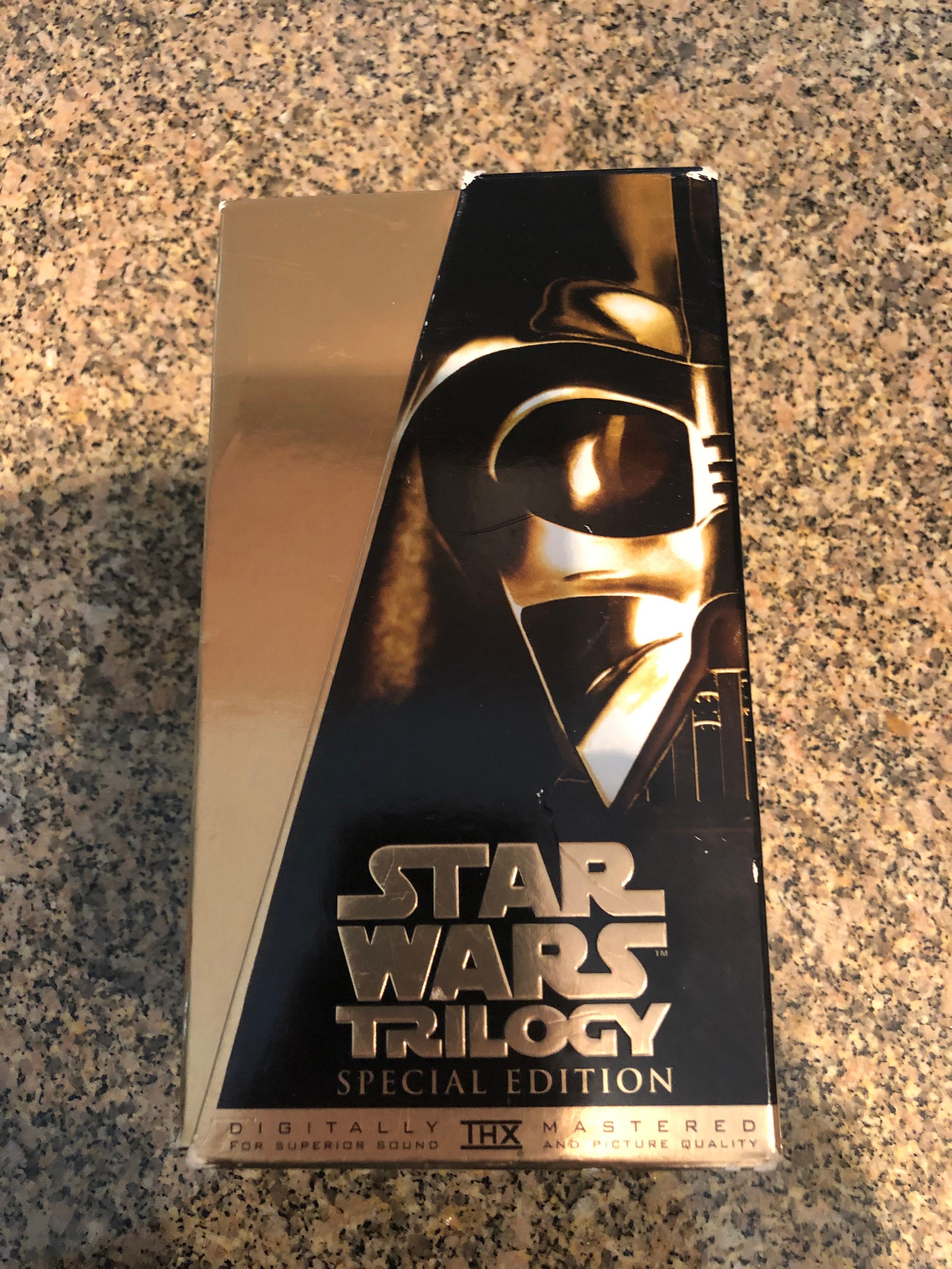 star wars trilogy special letterbox collector's edition vhs
