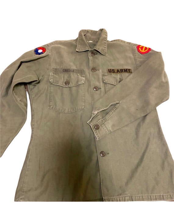 US Army Uniform Jacket Vintage Korean War - Vietna