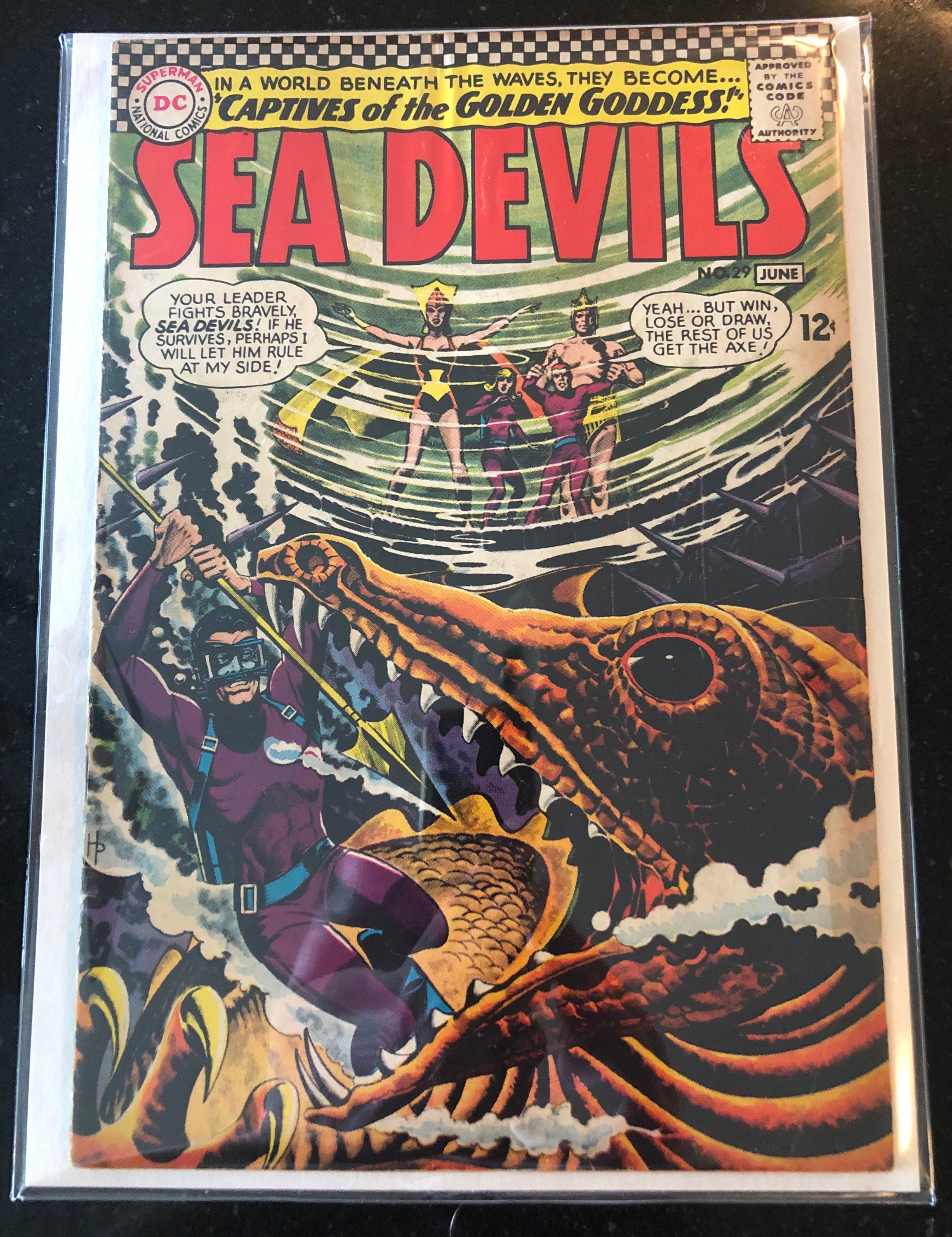 Lot - A group of DC Sea Devils and Showcase comics
