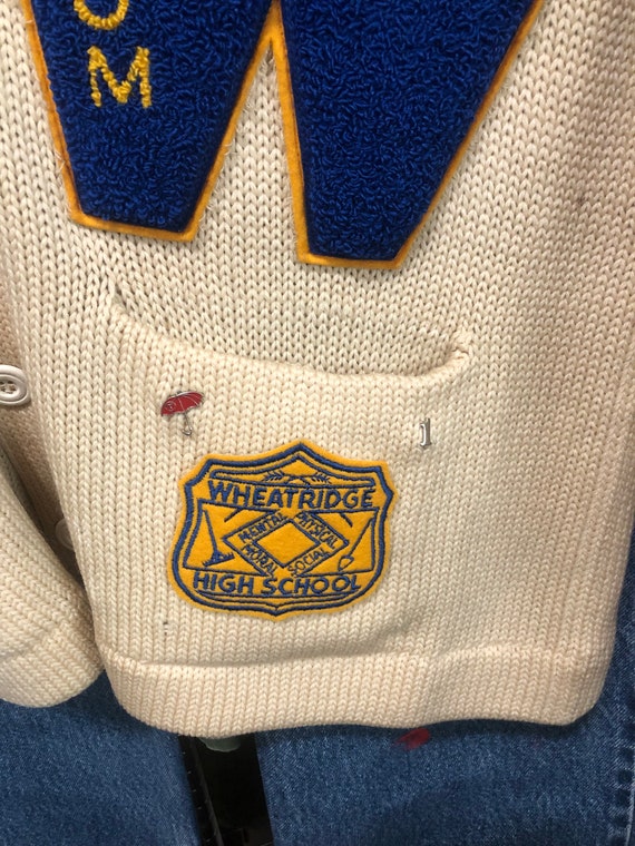 Vintage Clothing - Dated 1970 Letterman Sweater 1… - image 6