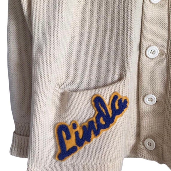Vintage Clothing - Dated 1970 Letterman Sweater 1… - image 7