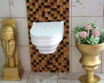 Puppenhaus Toilette Basteln - Puppenhaus Toilette Gunstig Kaufen Ebay _ Bisher wurden 9 kundenbewertungen zum artikel holzbausatz puppenhaus, 26 x 16 x 25 cm abgegeben.