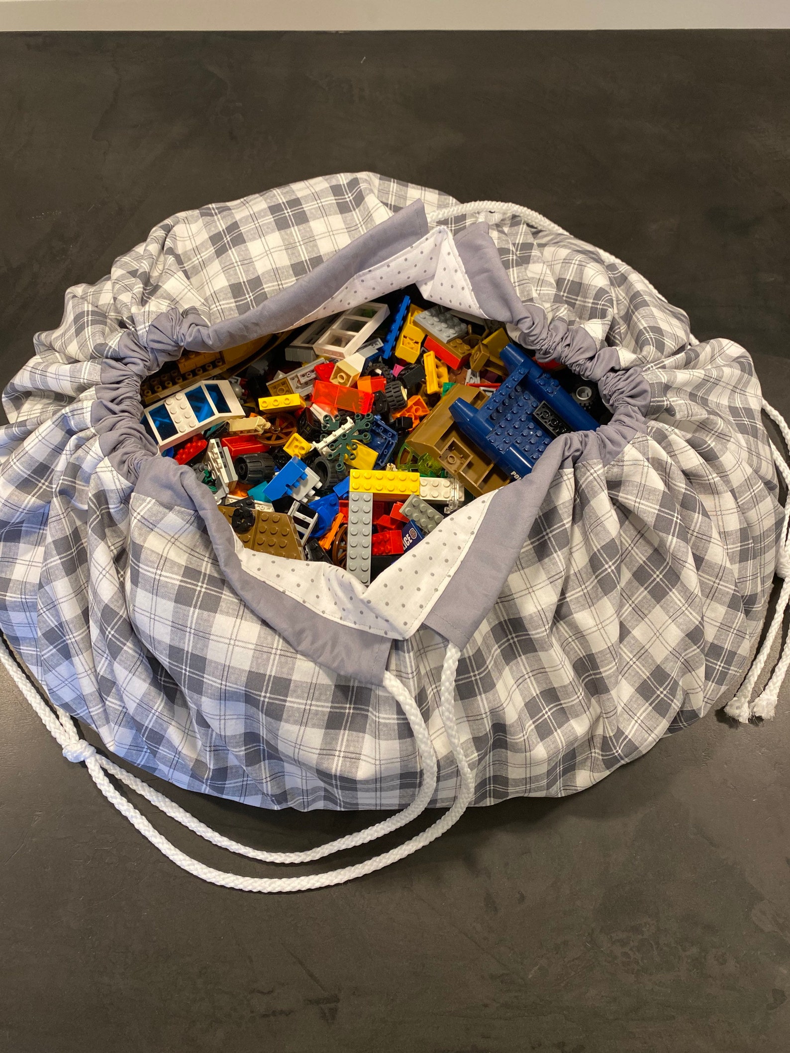 Drawstring bag/playmat Etsy