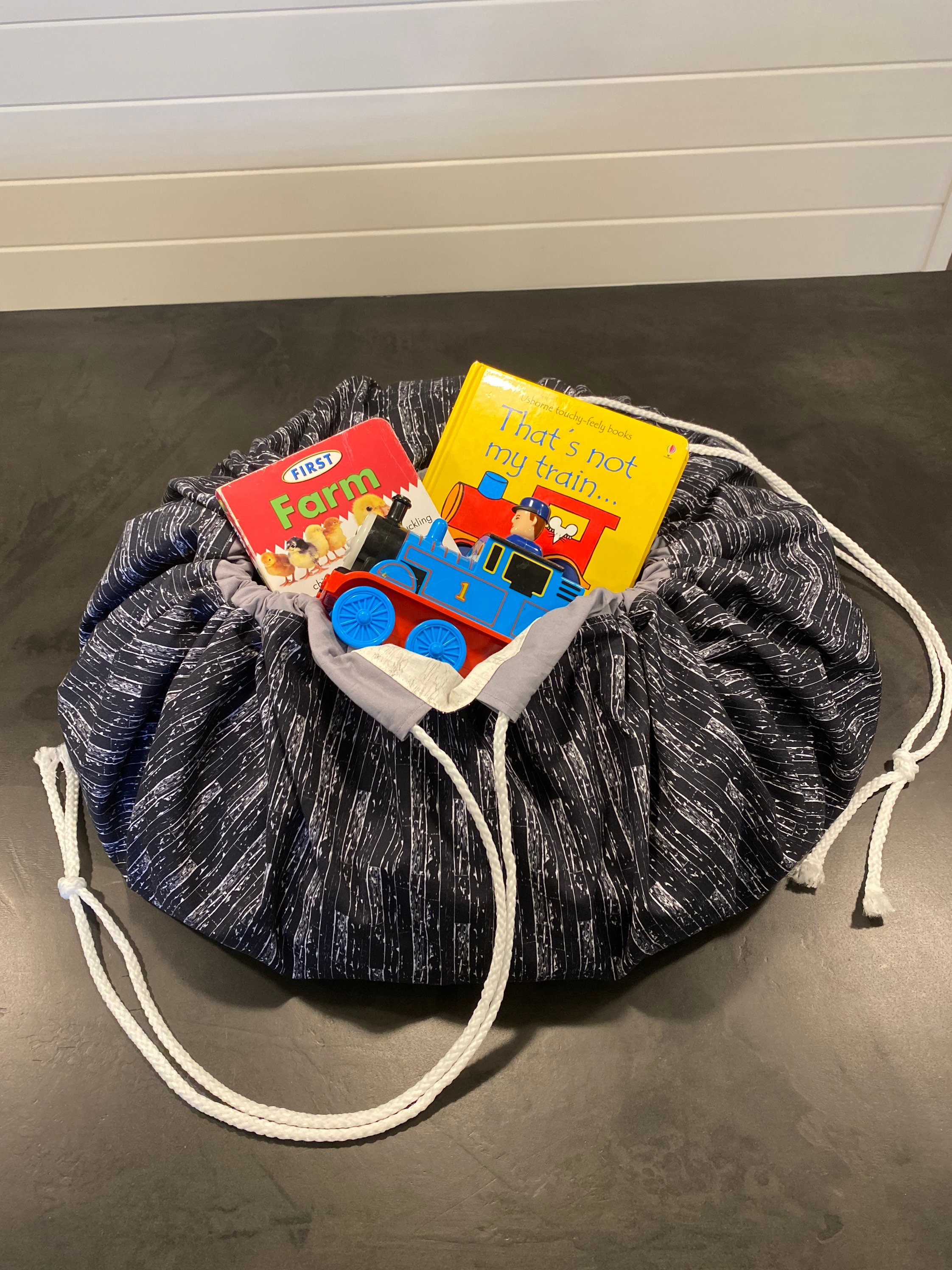 Drawstring bag/playmat Etsy