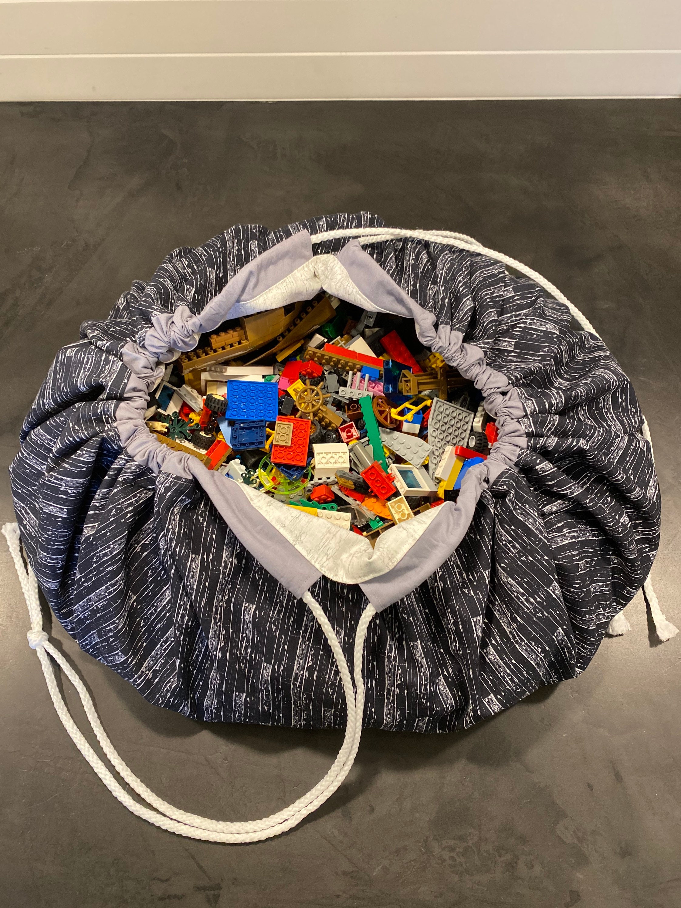 Drawstring bag/playmat Etsy