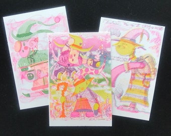 Goblin postcard set