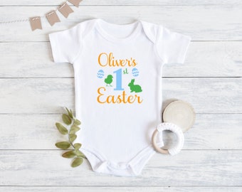 my first easter onesie boy