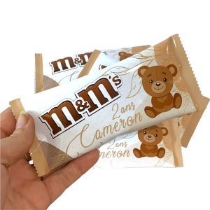 M&M’s personnalisé / chocolat / anniversaire / fête / événement / décoration / kit anniversaire