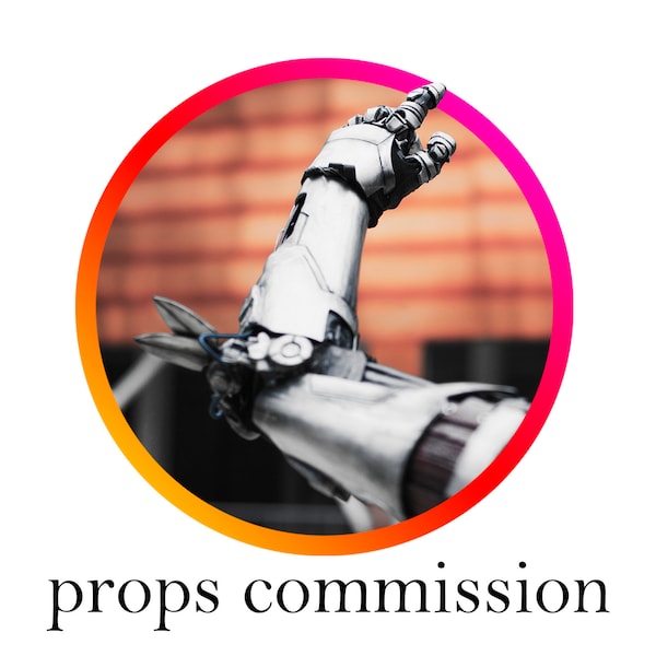 Custom Props Commission Etsy