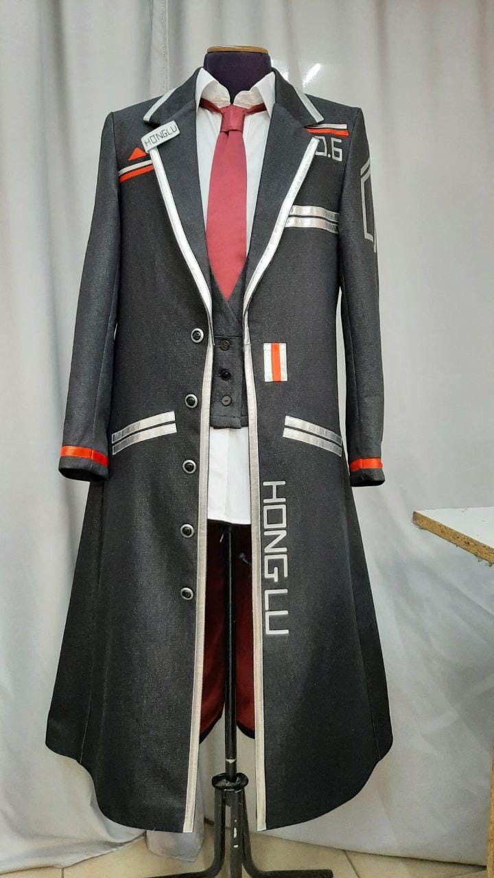 Custom Cosplay Coat Jacket | Tailored Costume | Commission | Anime Game ...
