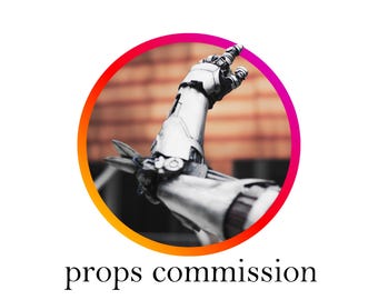 Custom cosplay props commission Armor/Clothing/Accessories/Props Custom Order