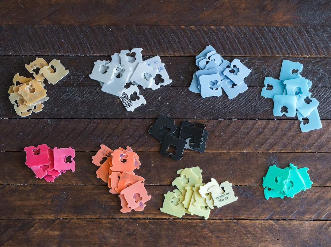 Bread Tags - Choose the Color | Tab | Tie | Clip | Tag | Upcycle ...