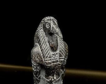 Unique statue of Writing and Wisdom Egyptian God Thoth statue Granite stone made in egypt