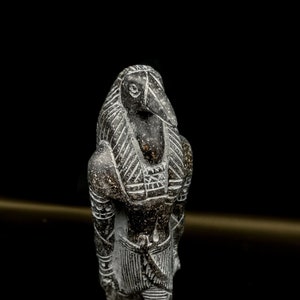 エジプト IBIS イビス神 聖トキ像（エジプトの古代遺物。トキの
