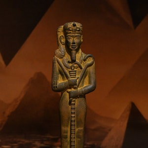 Ancient Egyptian Moon God Khonsu statue stone our item is made with Egyptian soul