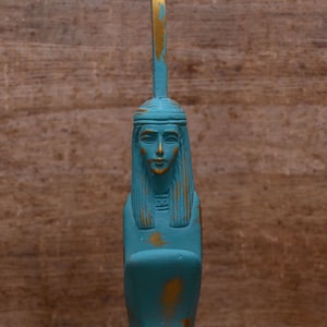statue Maat Goddess of Balance and Truth Figurine handmade Egyptian art Altar statue made in egypt