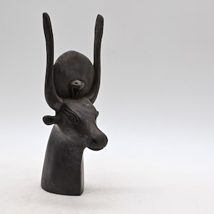 Unique Ancient Egyptian goddess Hathor head made in Egypt