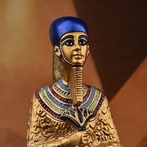 Unique statue of Egyptian Art Stela God craftsmen Ptah stone made in egypt