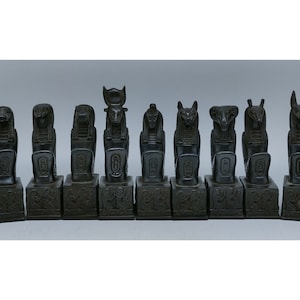 Egyptian Goddess - whole set for a jury of Ancient Gods (9 Gods),Anubis,Seth,Thoth,Bastet,Hathor,Khnum,Sobek,Apep,Taweret,Egyptian statues